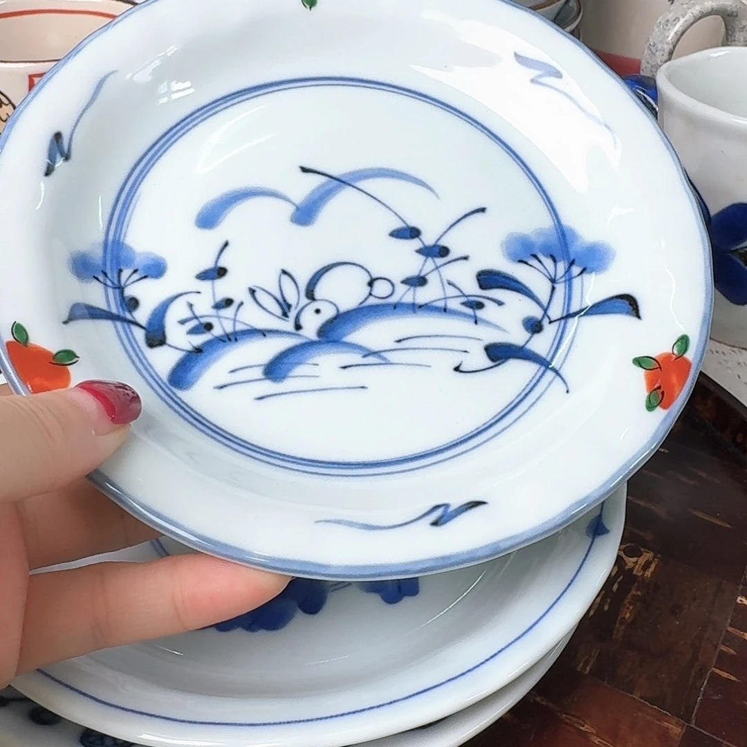 瓷片1只16厘米圆盘