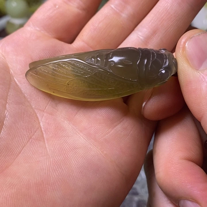 岫玉岫玉颈饰未镶嵌幸**人