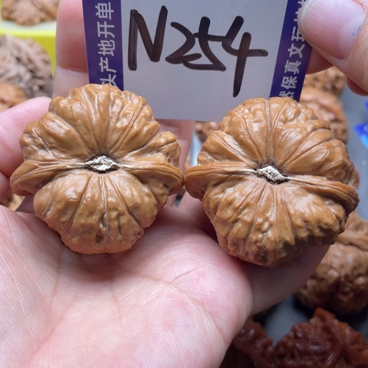 文玩核桃把件南瓜45尺