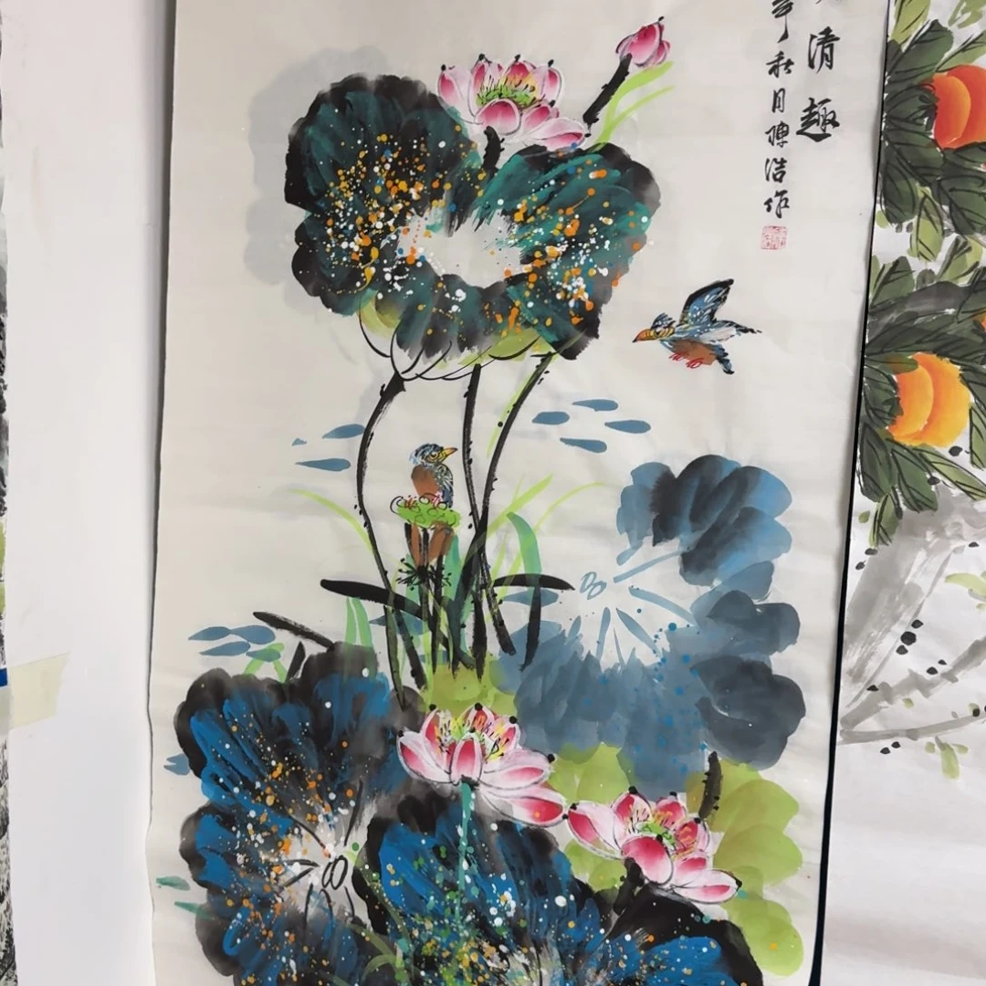 国画晓彤美术馆直播间