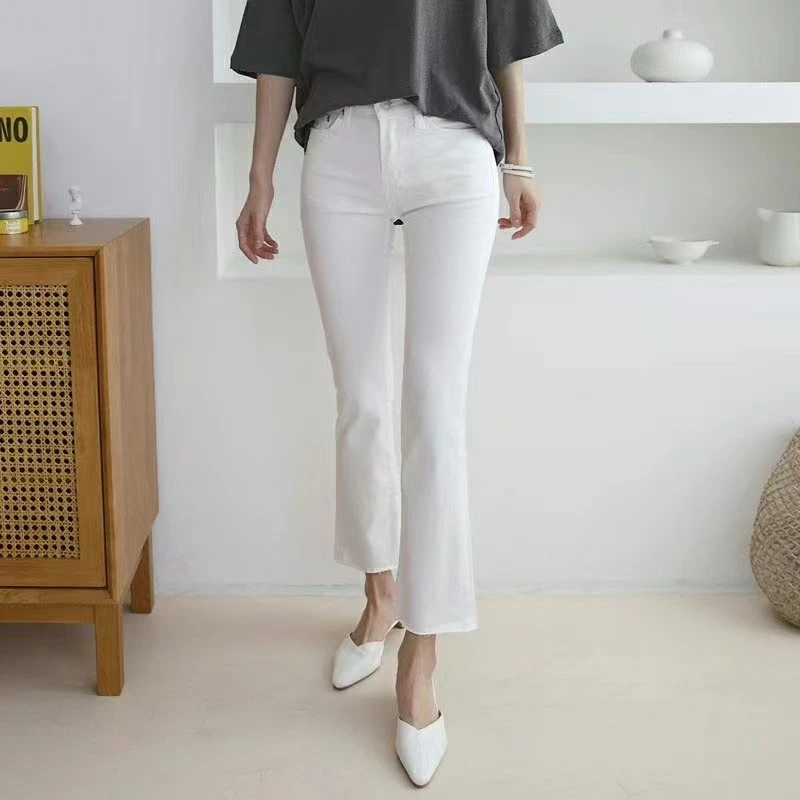 香草家夏季新款微喇裤