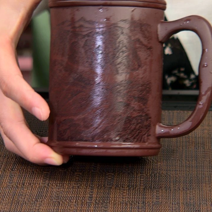 茶杯紫砂高货放漏
