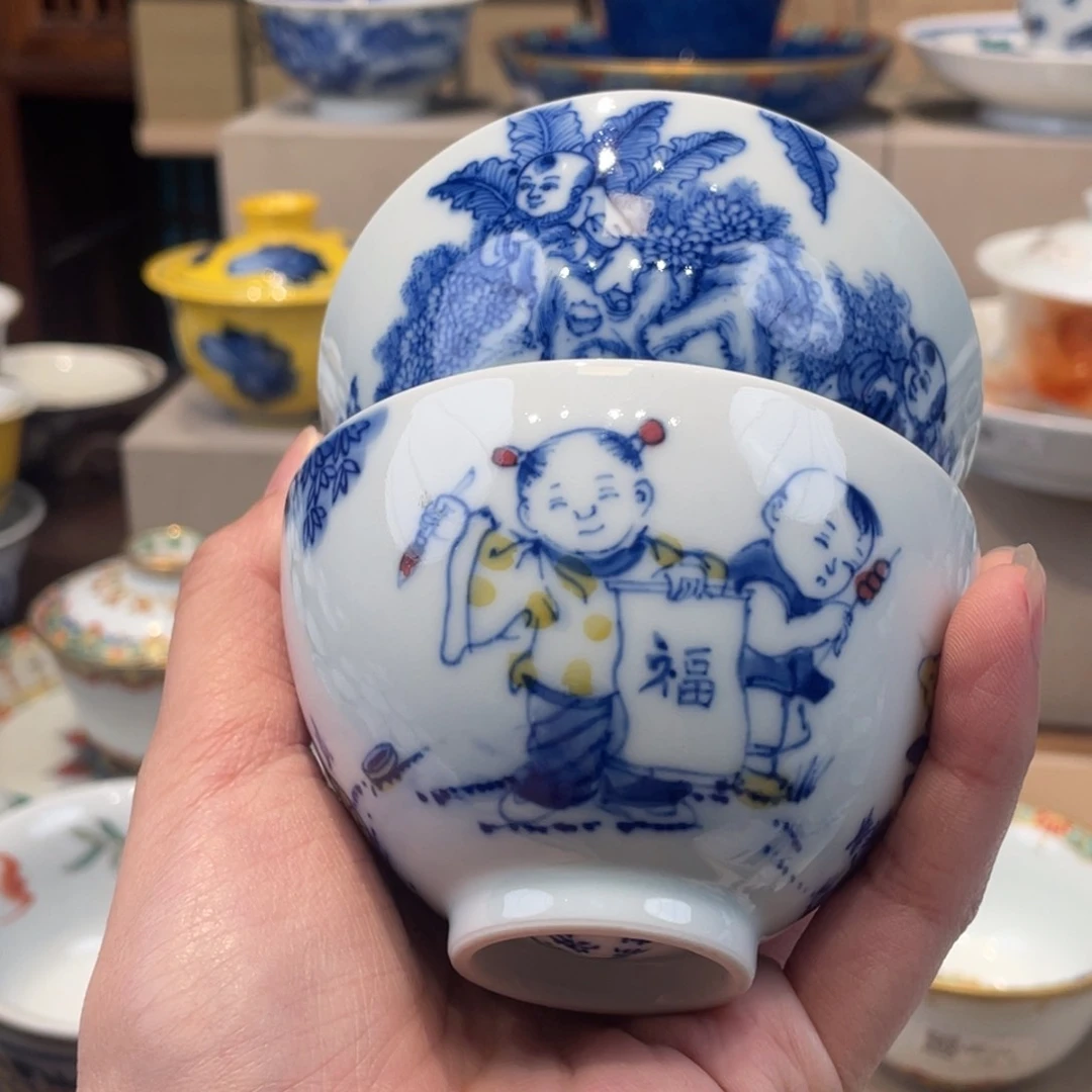 杯1*3景德镇陶瓷景德镇瓷器