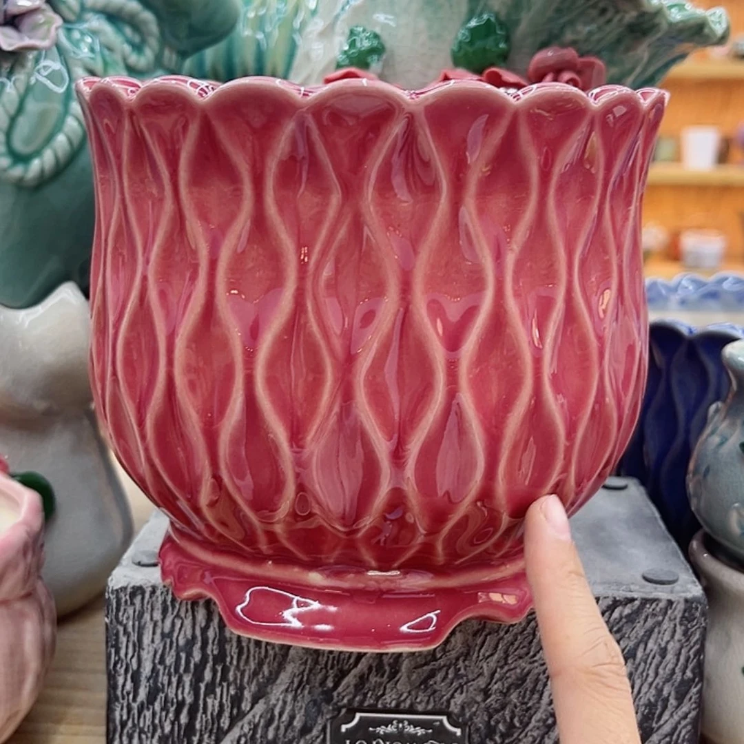 【闪购商品】陶瓷花盆