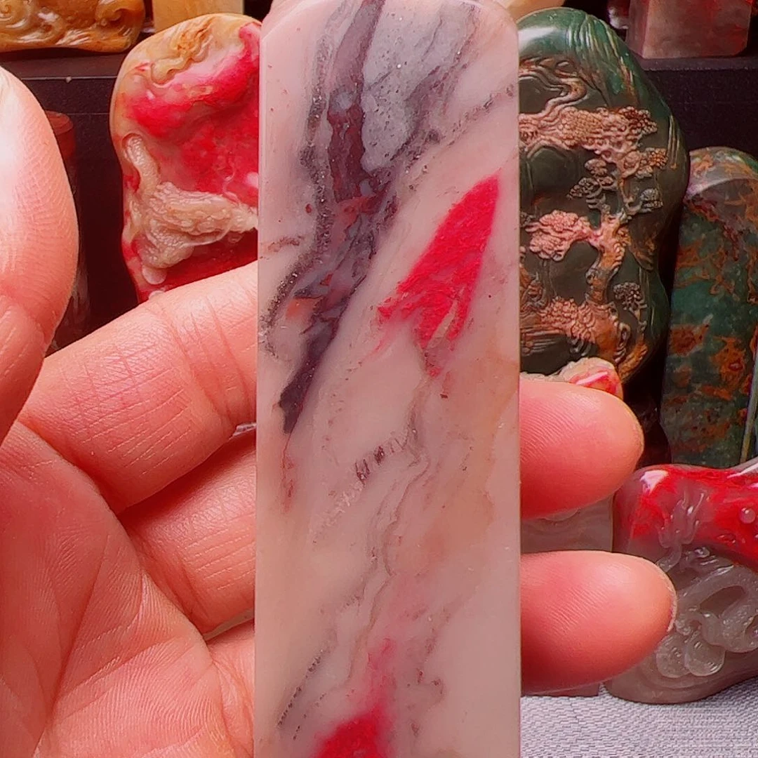 鸡血石昌化鸡血石印章