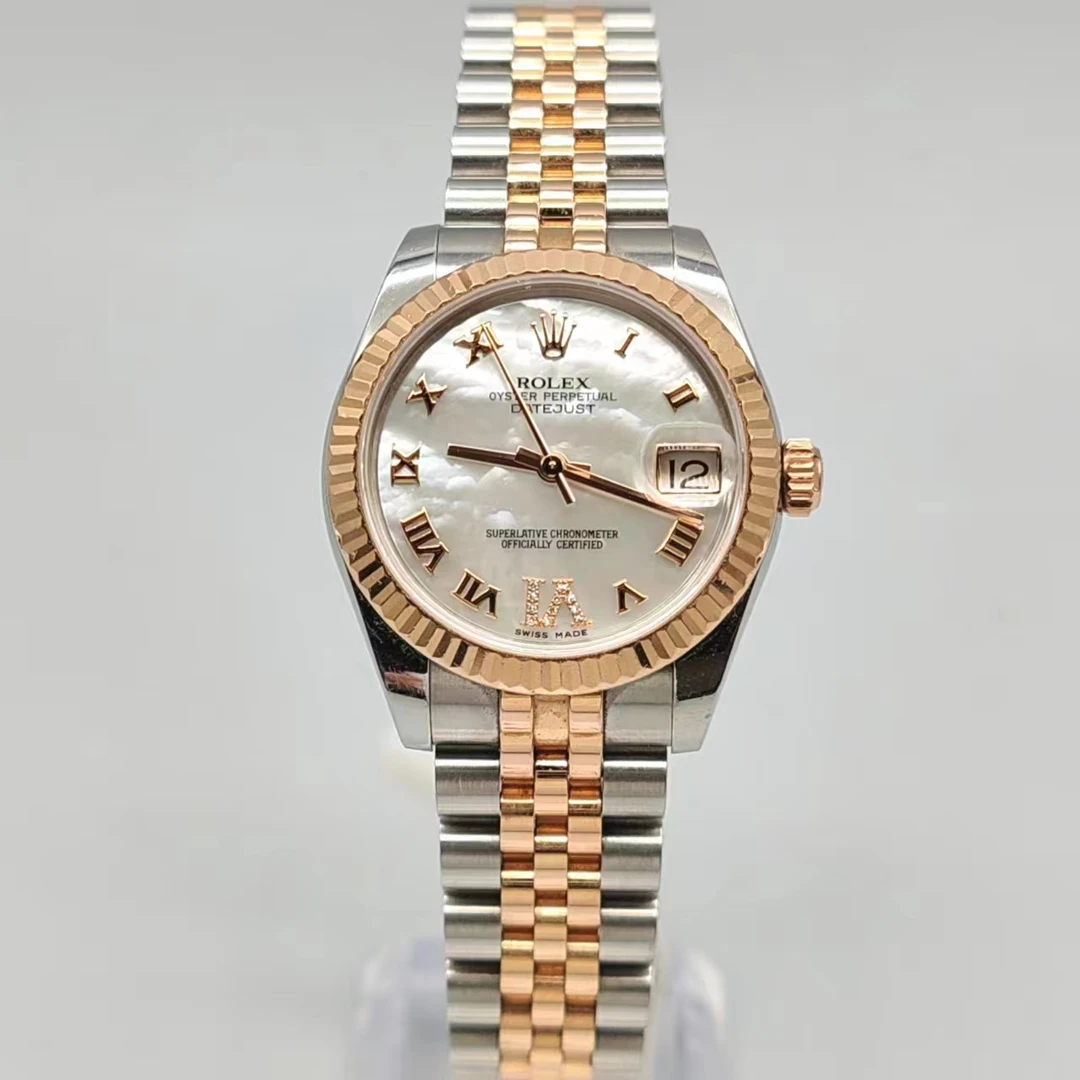 99新 Rolex/劳力士 日志/178271/31mm/原钻/自动/单表