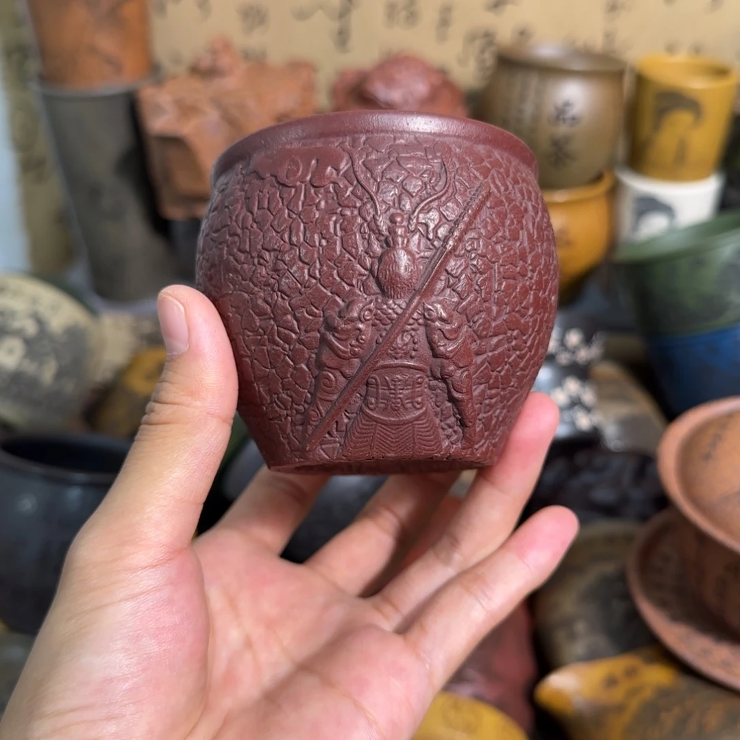 茶杯本山绿泥宜兴紫砂茶具