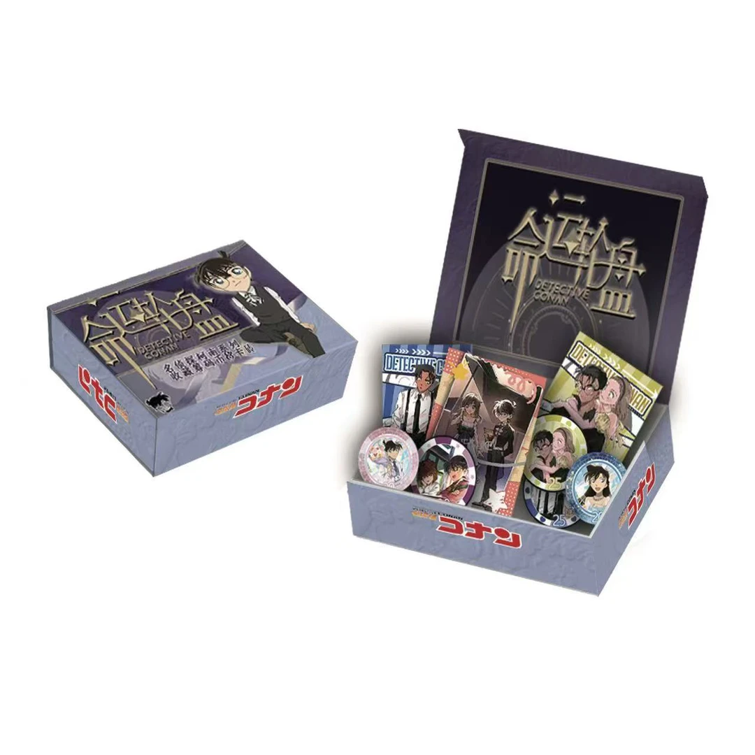【新品】酷卡潮玩名侦探柯南命运轮盘筹码币卡牌牌动漫收藏（代拆）