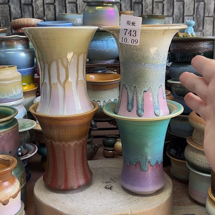 鲤***鱼瓷片景德镇陶瓷手工制作