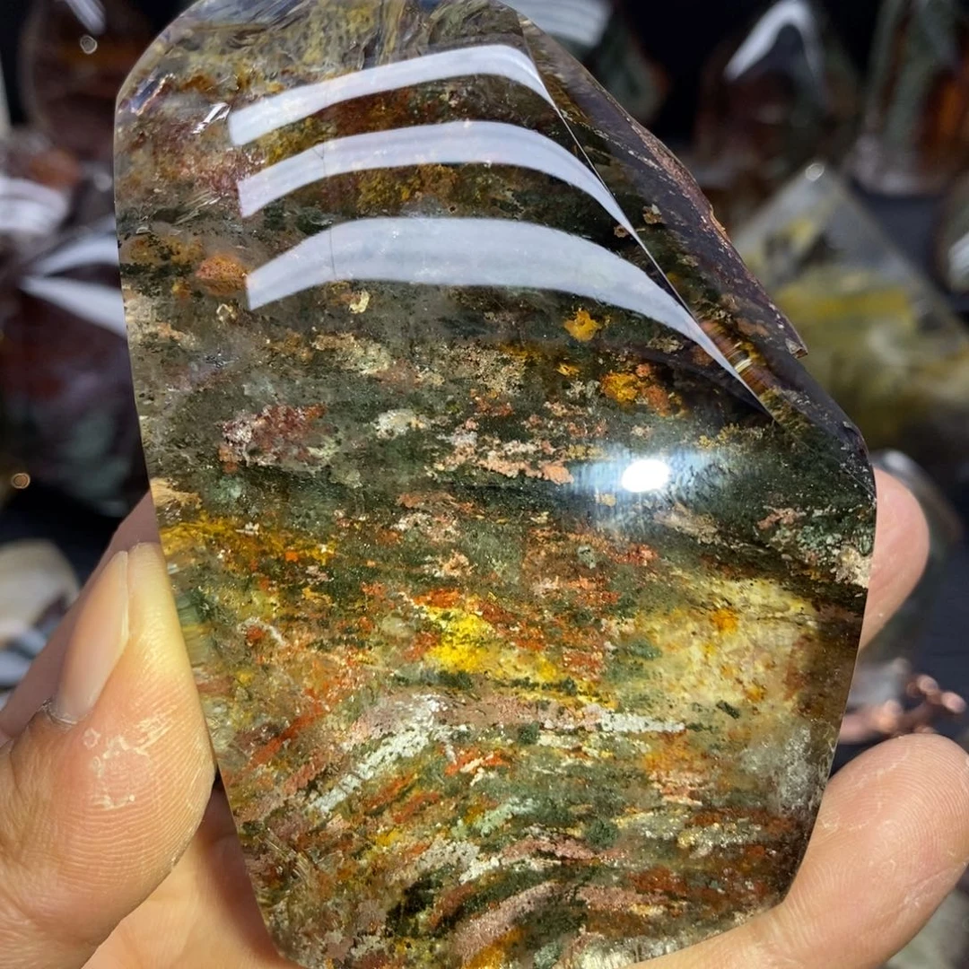 水晶未镶嵌珠宝半成品