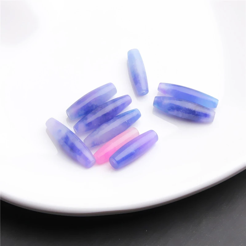 幻彩6*20长桶珠散珠 K1172 多样性发一