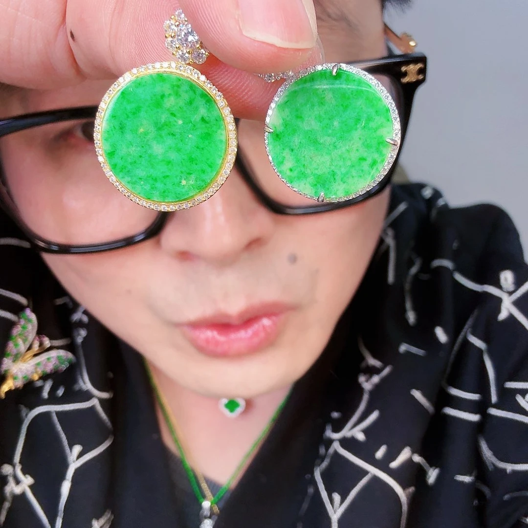 翡翠颈饰未镶嵌一个