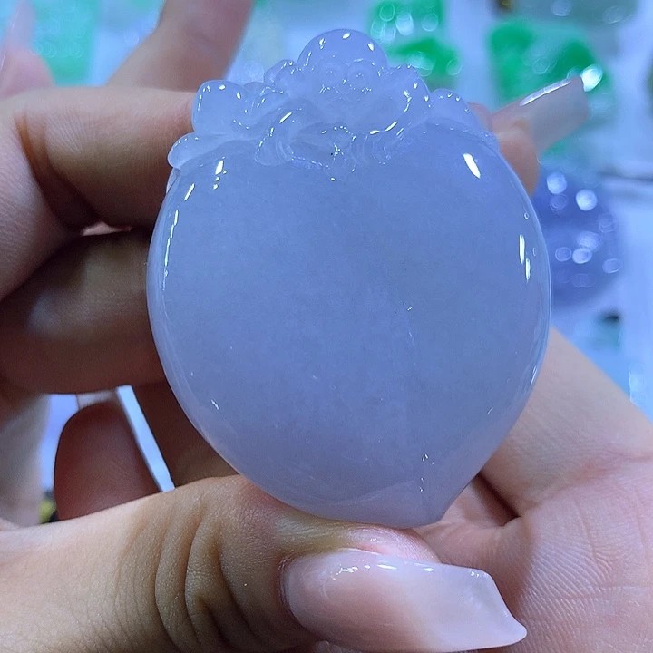 翡翠未镶嵌颈饰天然翡翠A货吊坠