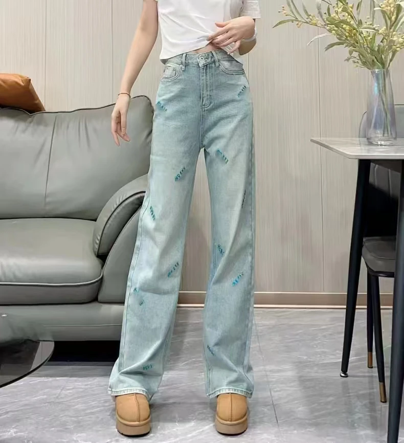 BT-K3521 超柔显瘦刺绣百搭休闲牛仔裤 Q805-99007