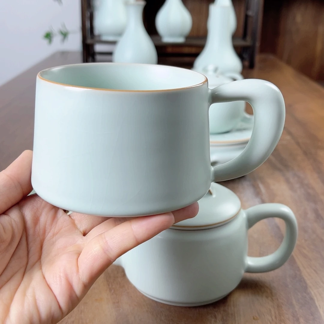 杯子S****空仙南汝窑敦敦杯新品福利