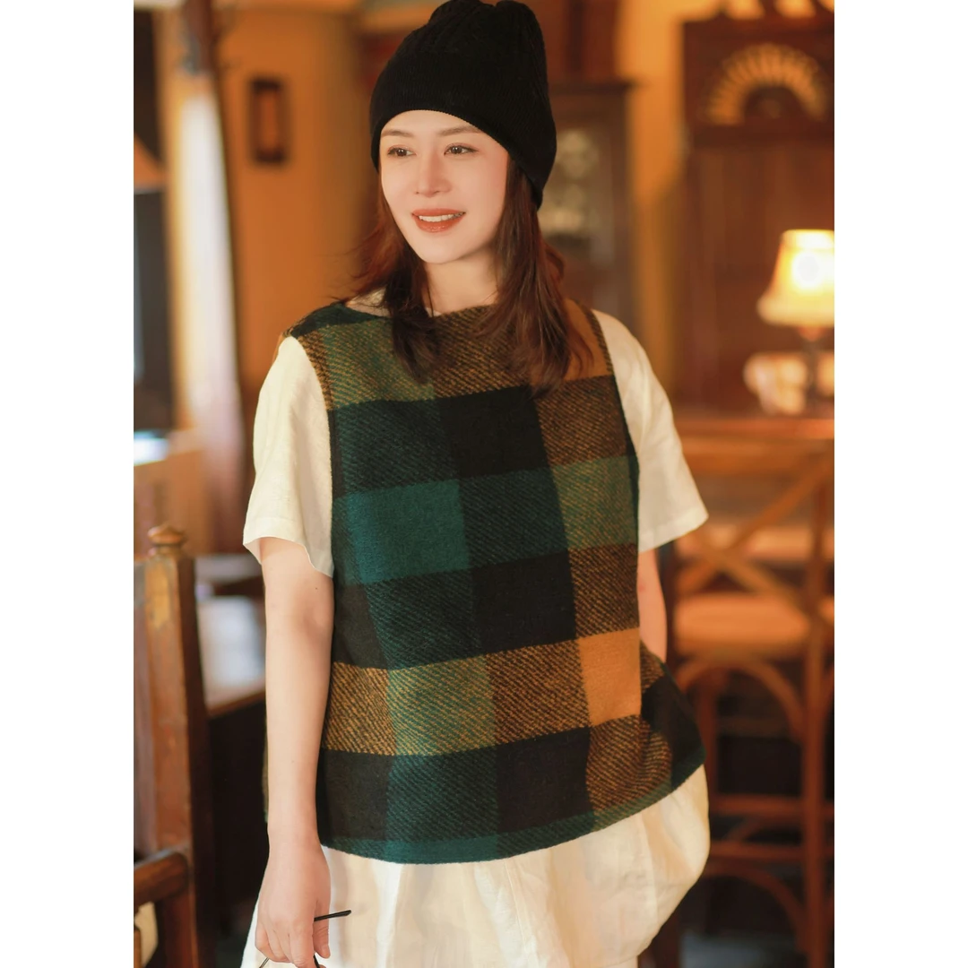 璇之恋·王璇小巷背心-马甲王璇原创设计