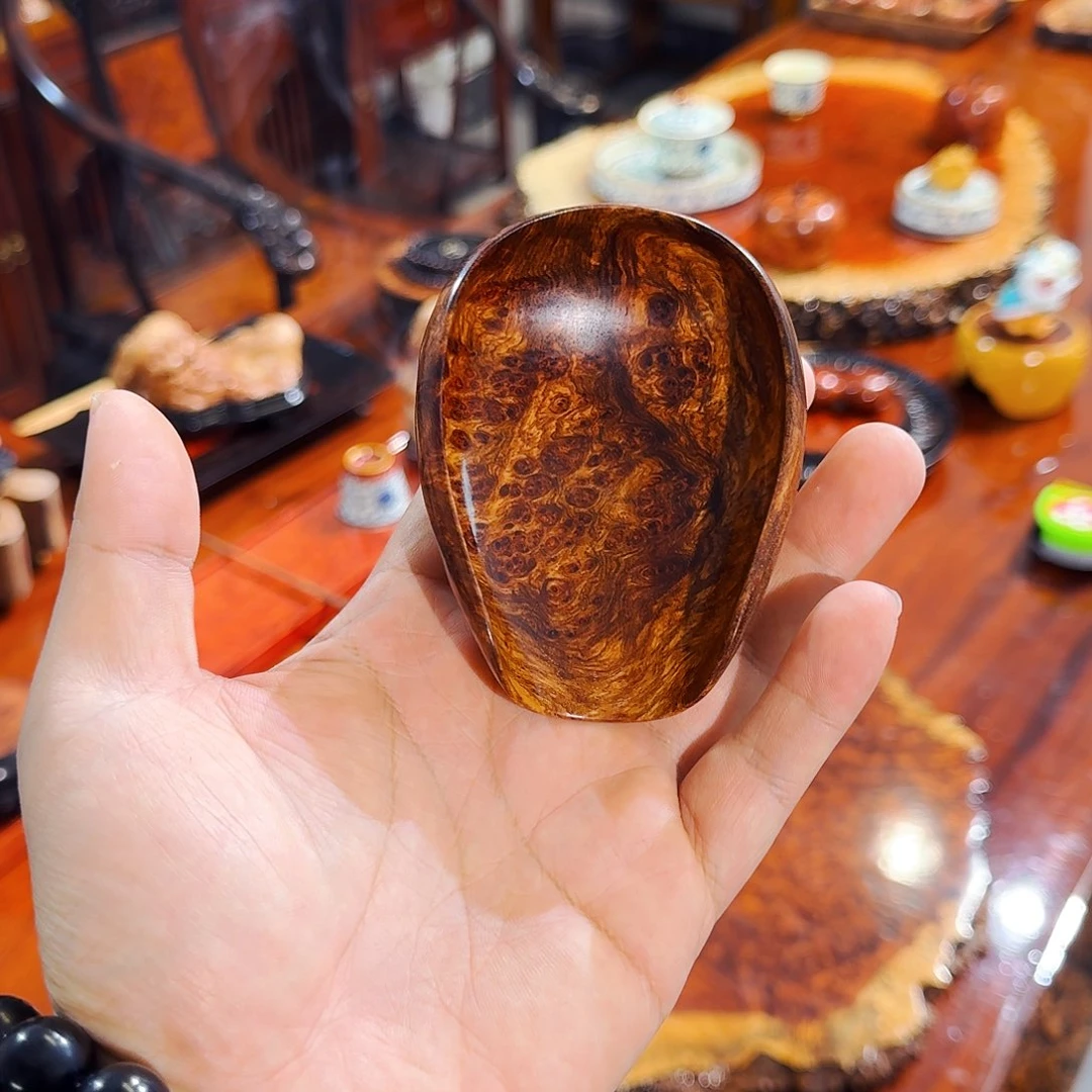 3***7刺猬紫檀茶则：：：：：：：：：
