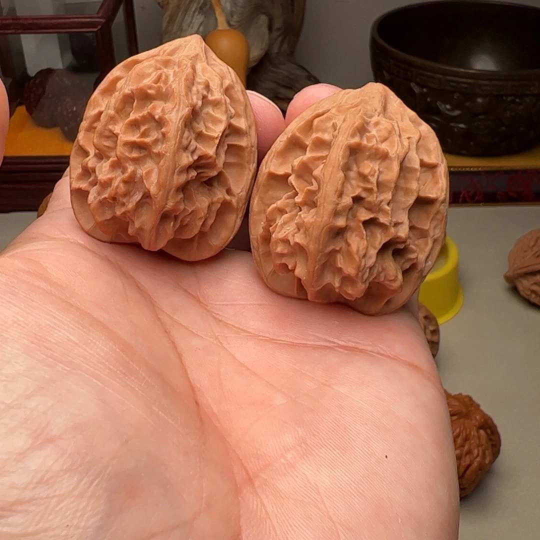 吊坠文玩核桃龙骨37.5