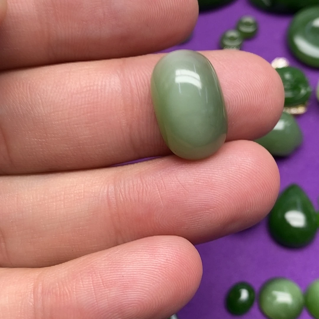 ﻩ***ﻩ和田玉（碧玉）未镶嵌吊坠(不含链)