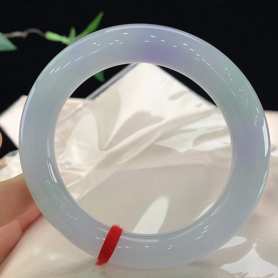 天***）翡翠未镶嵌手镯0147