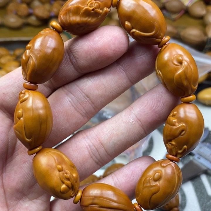 橄榄核手串/手链橄榄核雕工艺手串