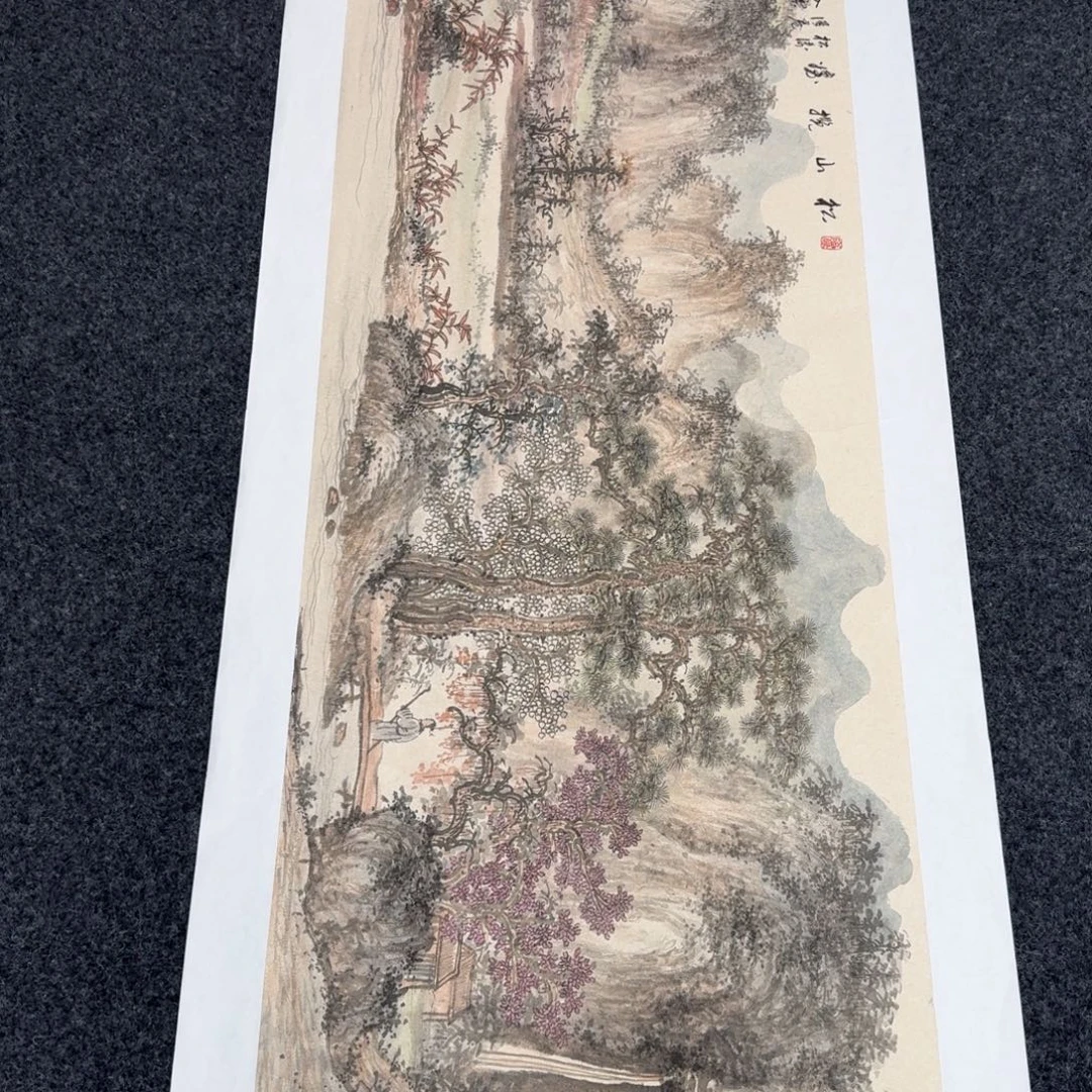 国画国画作品山水花鸟纯手绘