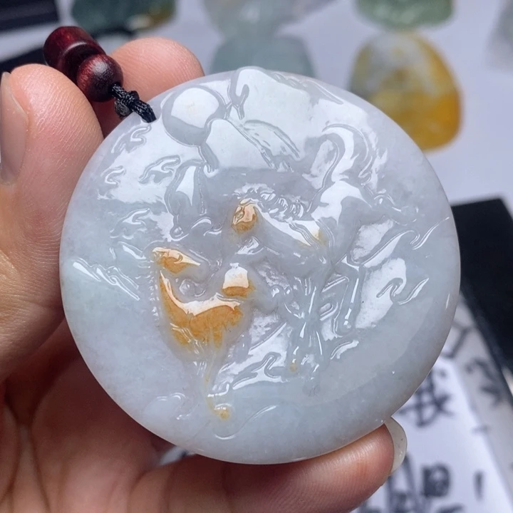 颈饰未镶嵌翡翠翡翠