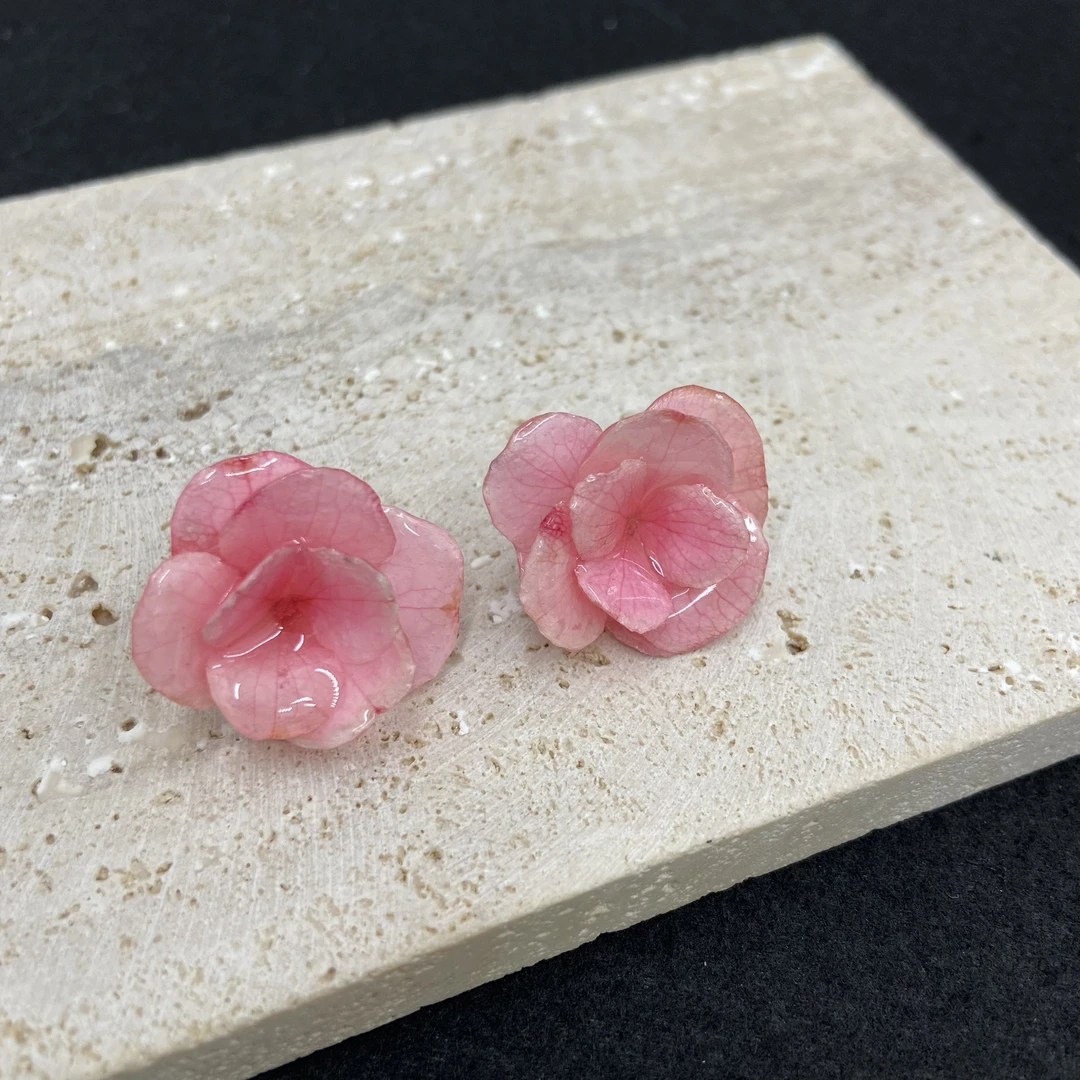 合金树脂耳饰 【Liz璇子中古】永生花耳针H45947无鉴赏期