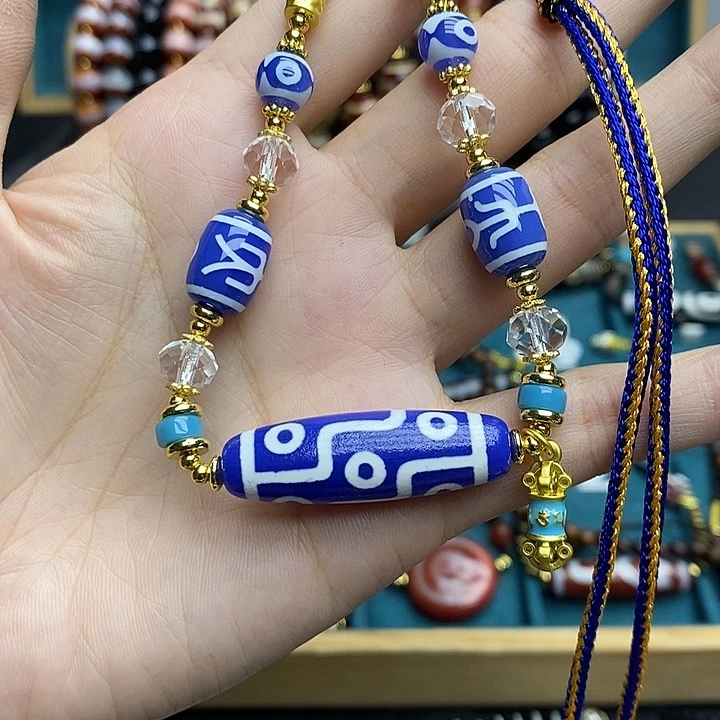 玛瑙/玉髓颈饰合金