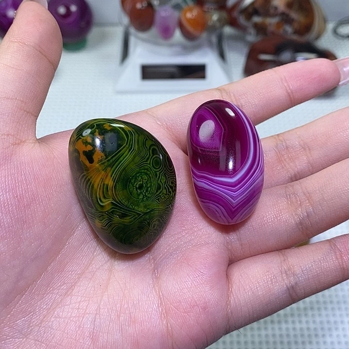 未镶嵌玛瑙/玉髓珠宝奇石