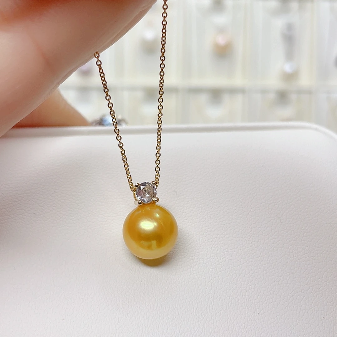 合金吊坠(赠链)淡水珍珠