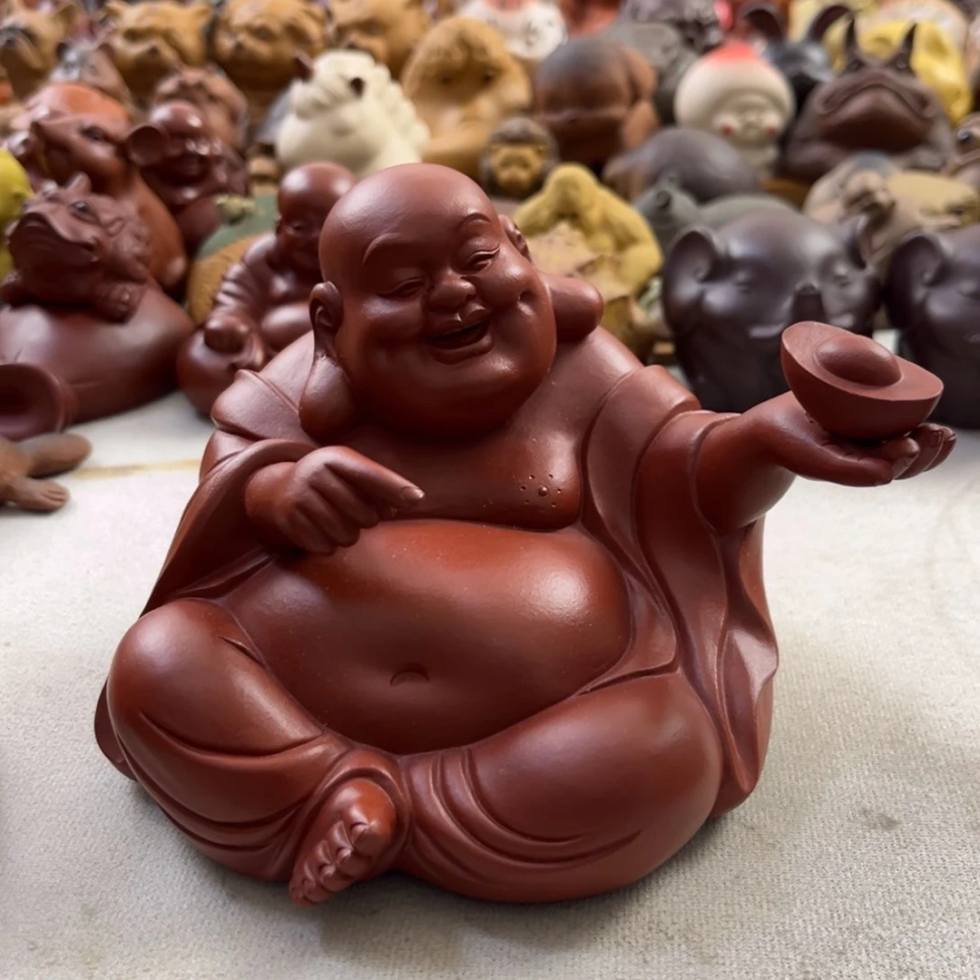 紫砂茶宠W*紫砂弥勒