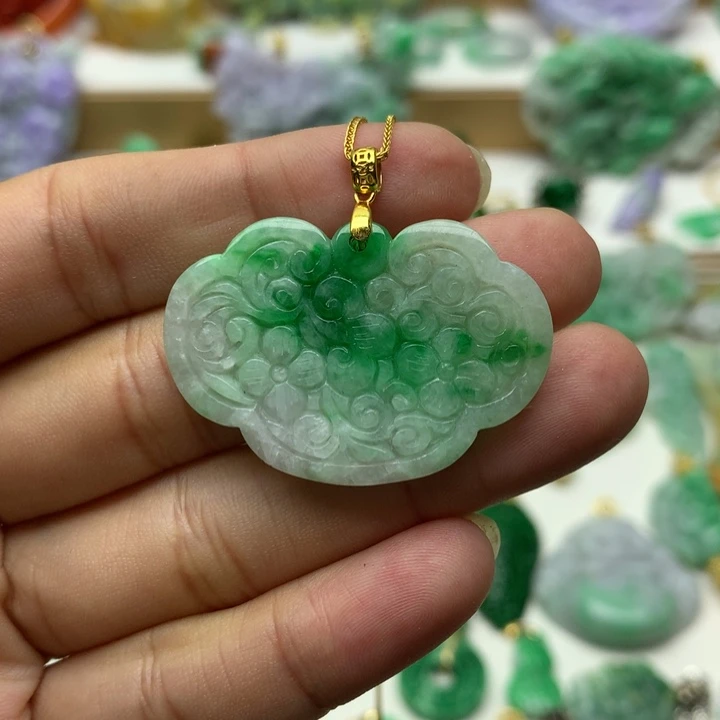 颈饰未镶嵌翡翠翡翠