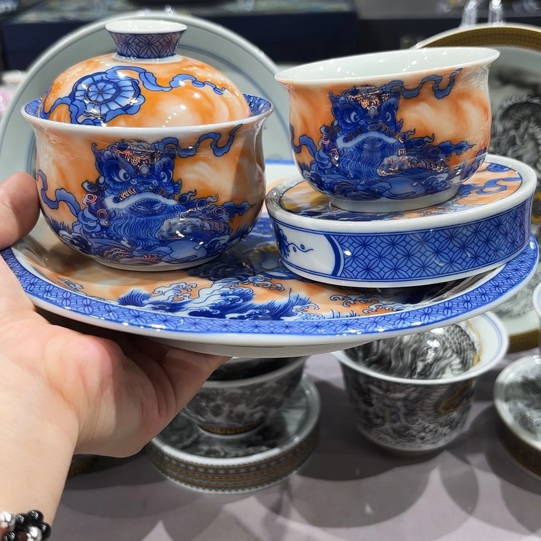 瓷片景德镇瓷器精品展示
