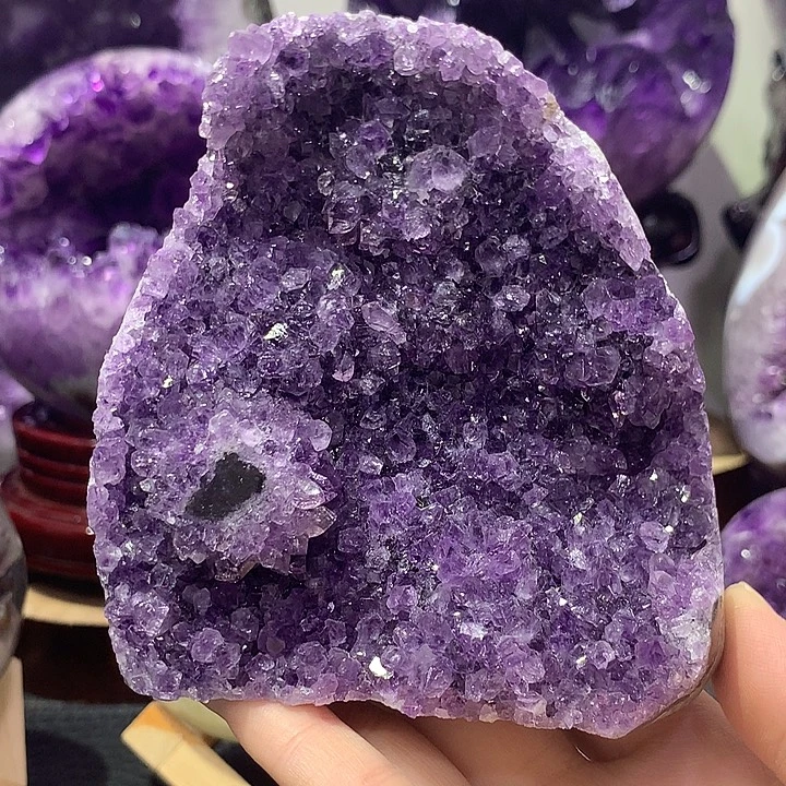 未镶嵌珠宝半成品紫晶
