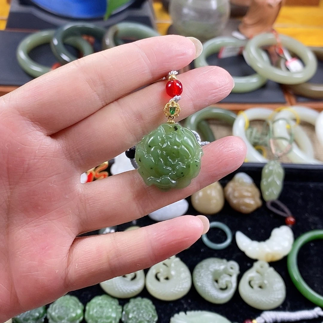 和田玉（碧玉）手镯未镶嵌
