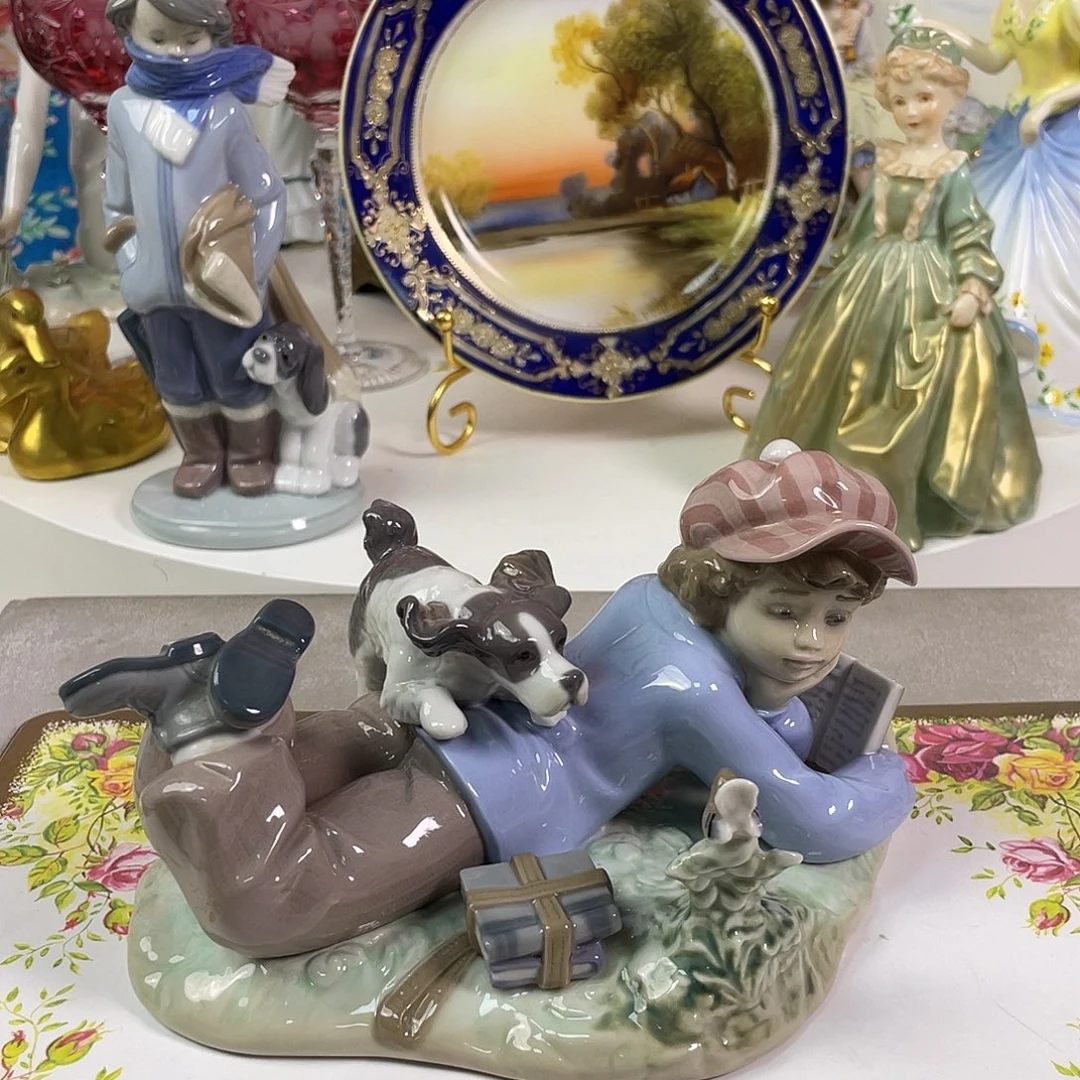 陶雅致瓷器欧瓷咖啡杯水晶杯