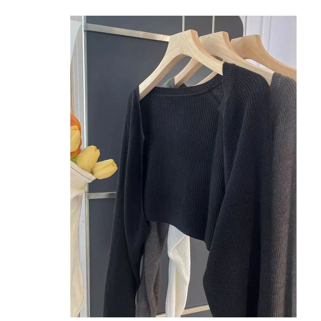 『时尚针织衫W』时尚韩版设计款百搭针织衫5498