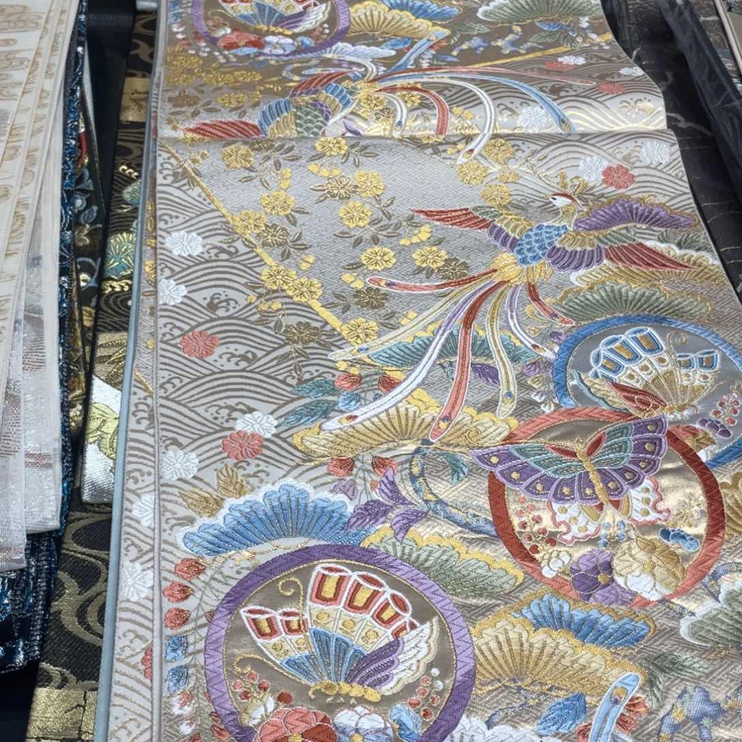 刺绣唐锦桑蚕丝正绢面料