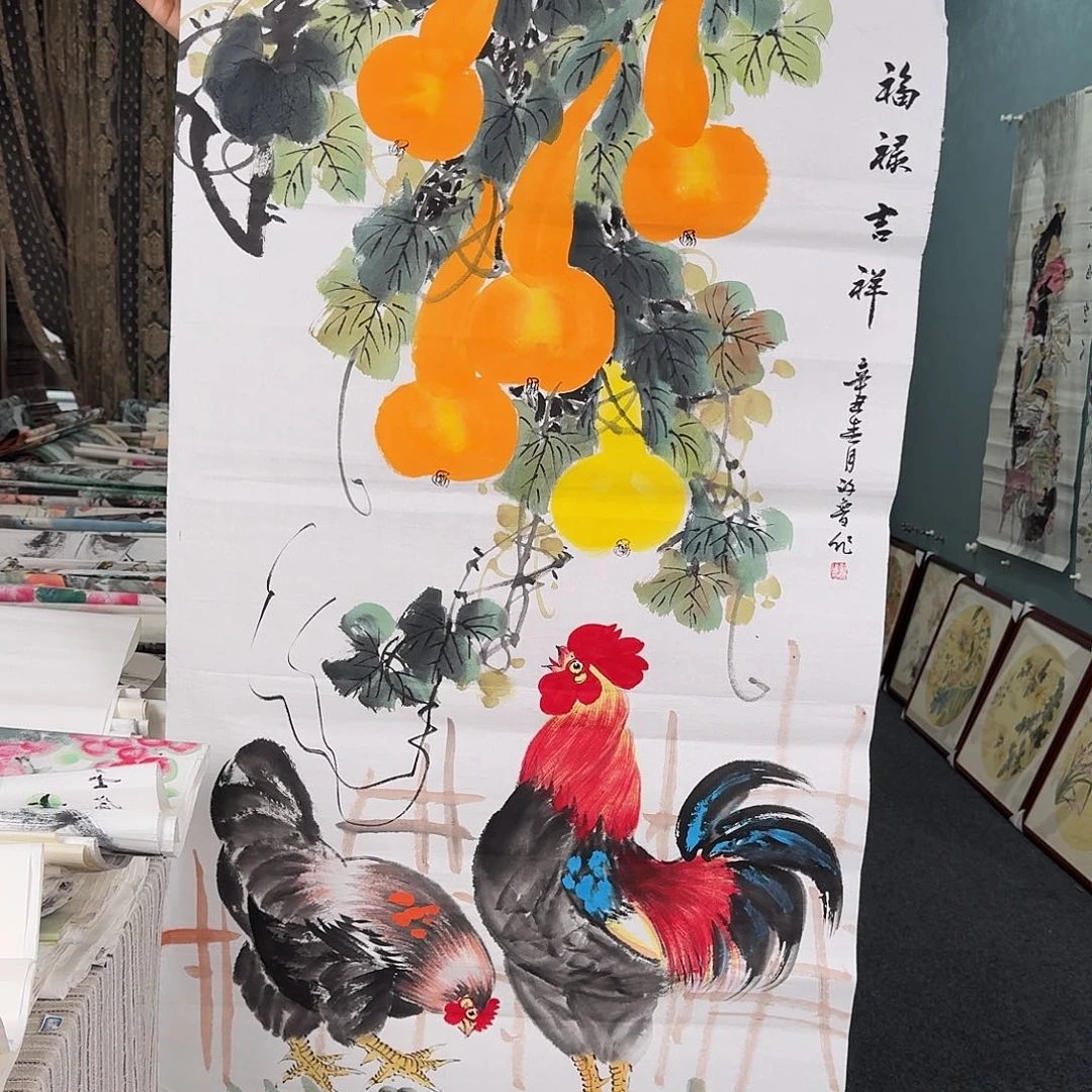 纯手绘的好看作品