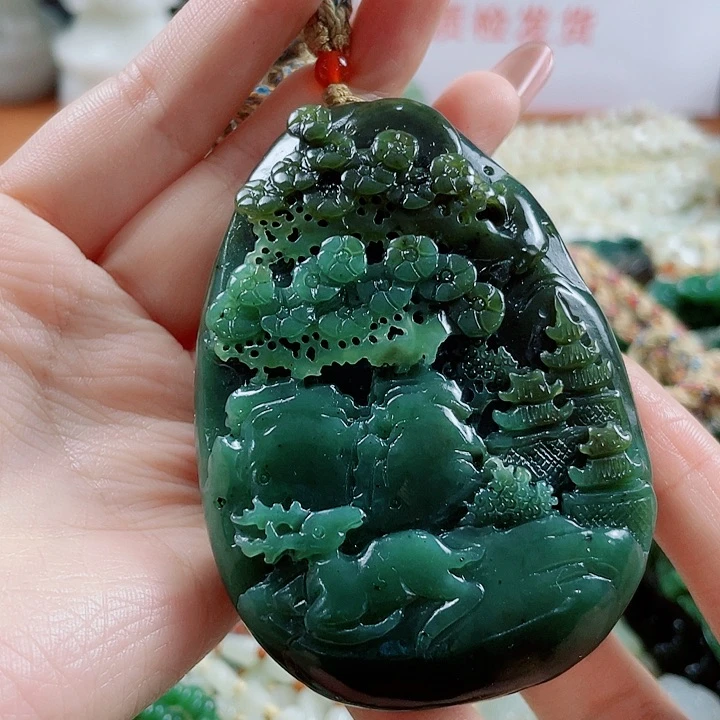 未镶嵌和田玉挂件