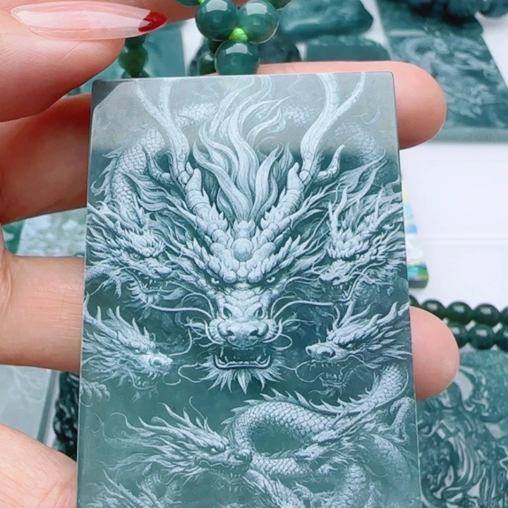 翡翠未镶嵌颈饰多样性发货天然A货翡翠