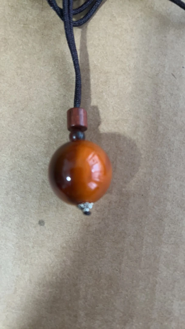 非金属皮质吊坠 黄西锁骨吊坠2023