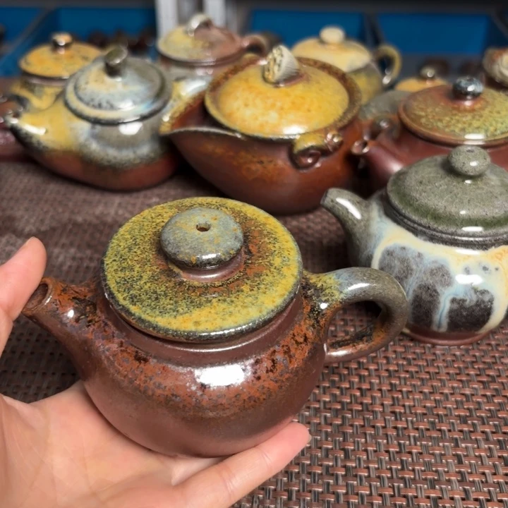 茶杯紫砂小巨轮壶