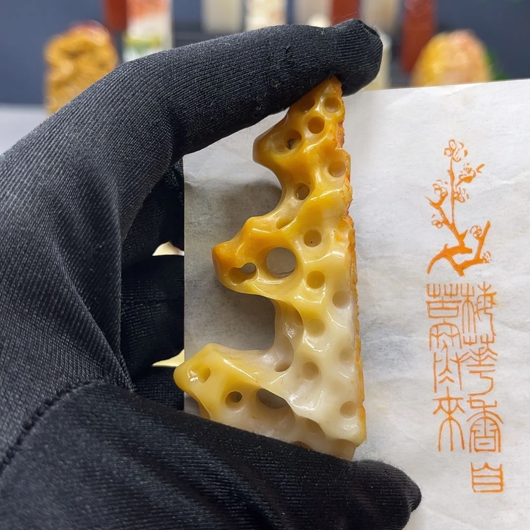 昌化石印石包邮包刻8075