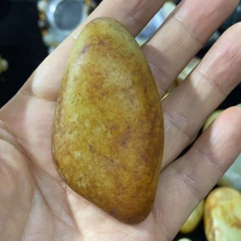 和田玉（糖玉）未镶嵌车挂