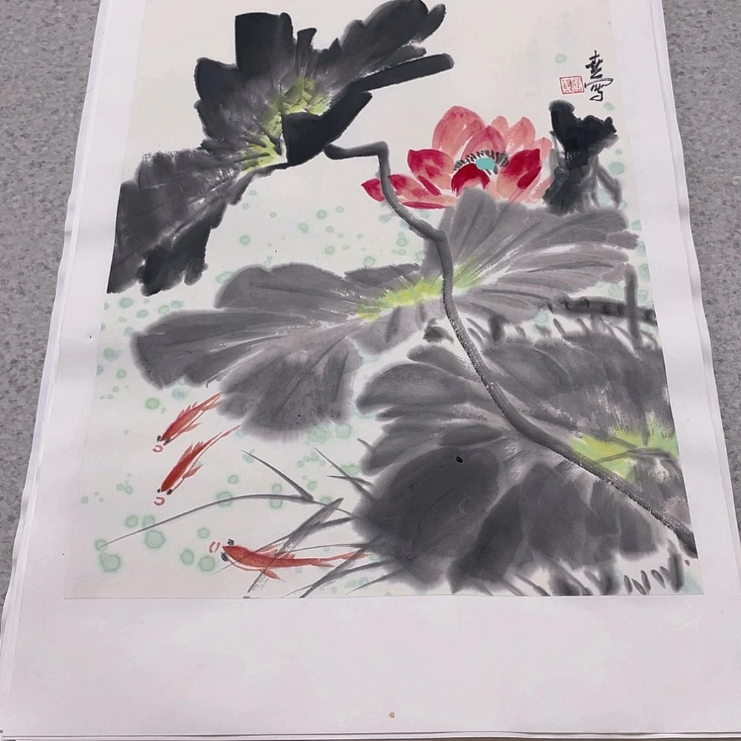 国画1.4平尺国画作品