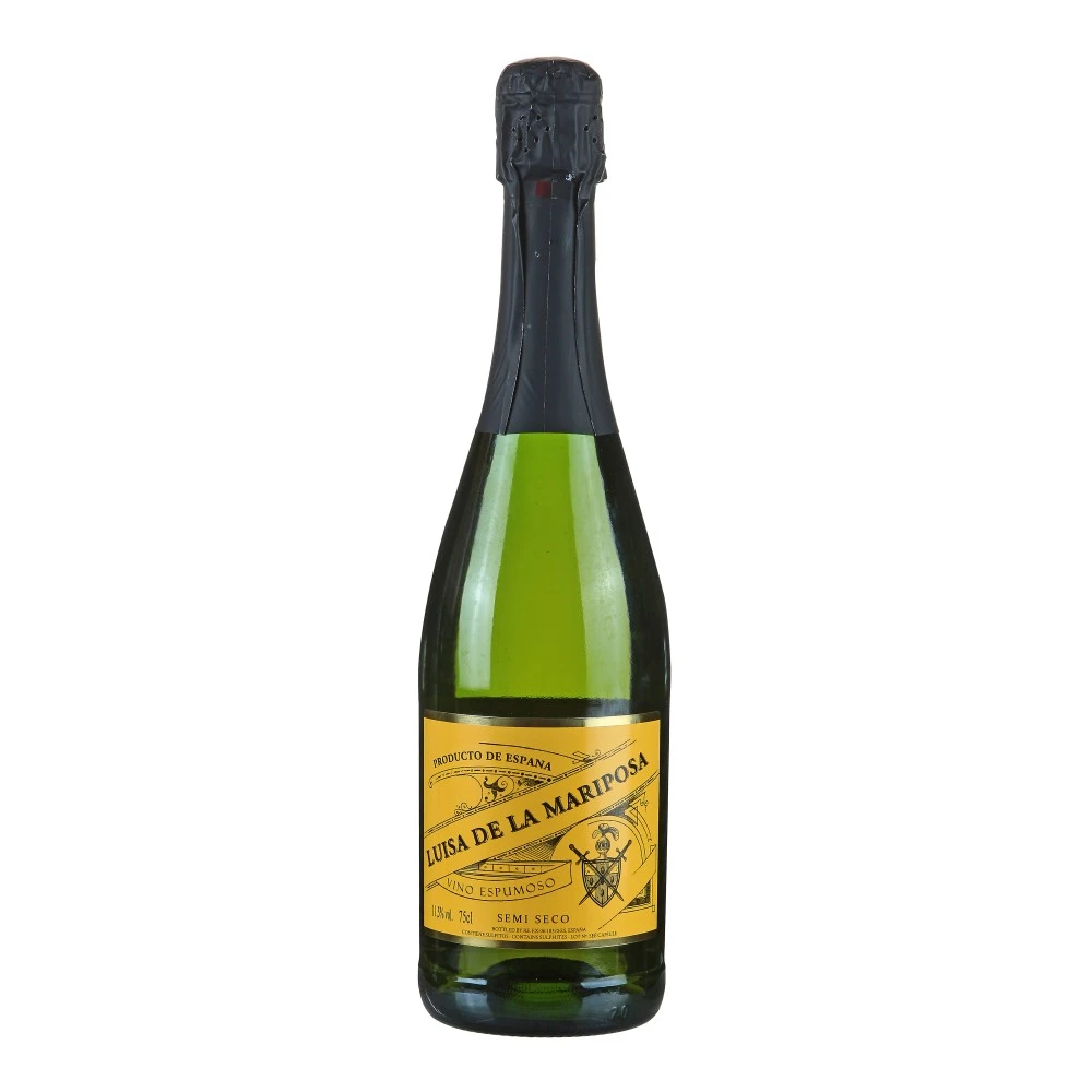 【西班牙进口】路易斯半干白起泡葡萄酒 750ml 11.5%vol