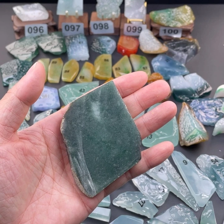 定制翡翠未镶嵌毛*亮