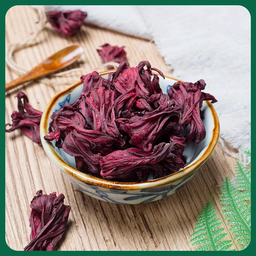 洛神花玫瑰茄干花整朵可泡水喝的天然营养花茶